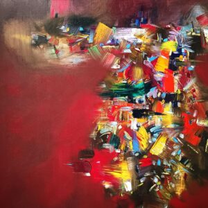 N° 100 - In Spem Contra Spem - Huile sur toile - 97 x 162 cm