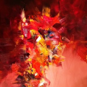 N° 105 - PERSEPHONE - Huile sur toile - 146 x 89 cm