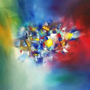 EURYDICE - Huile sur toile- 80 x 120 cm