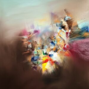 PHOEBUS - Huile sur toile - 120 x 80 cm