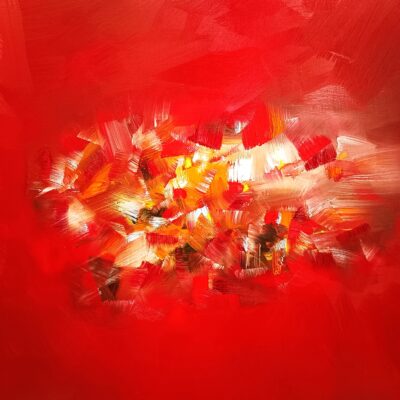 N° 111 - ARDOR - Huile sur toile - 97 x 130 cm