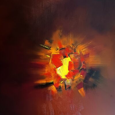 N° 113 - PER ASPERA AD LUCEM - Huile sur toile - 97 x 130 cm