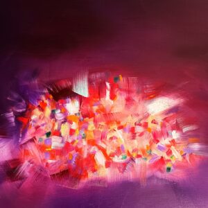 AD ATARAXIAM - Huile sur toile - 80 x 120 cm