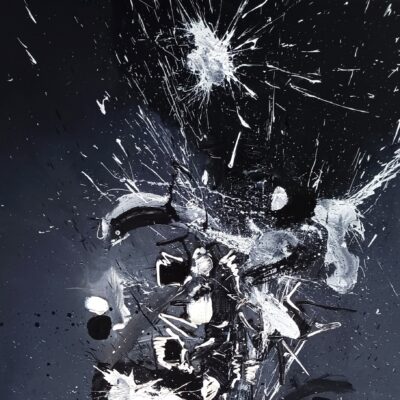 N° 83 - 195 x 97 cm - Huile sur toile