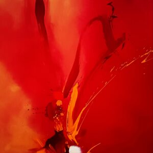 N° 89 - Huile sur toile - 162 x 97 cm