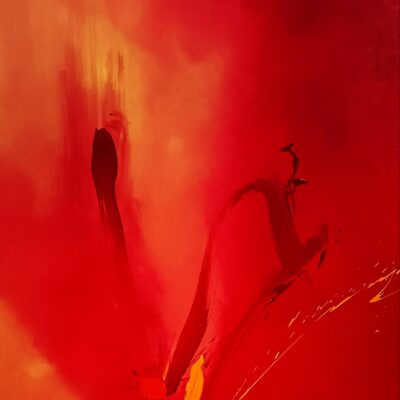 N° 89 - 162 x 97 cm - Huile sur toile