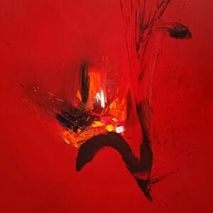 N° 92 - Huile sur toile - 100 x 81 cm