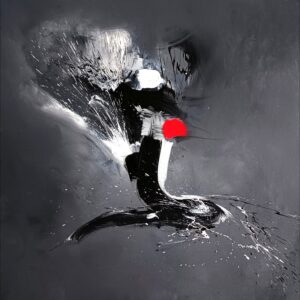 N° 95 - Huile sur toile - 100 x 100 cm