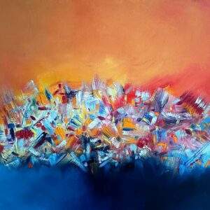 N° 99 - Huile sur toile - 80 x 120 cm